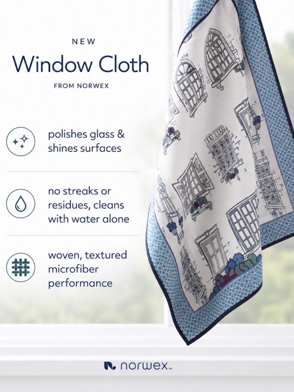 Norwex Window Cloth